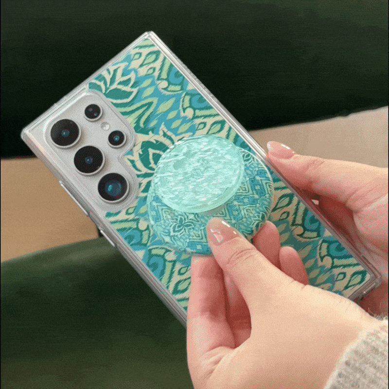 White Lotus Textile — Samsung Galaxy S24 Ultra MagSafe Case image number 3